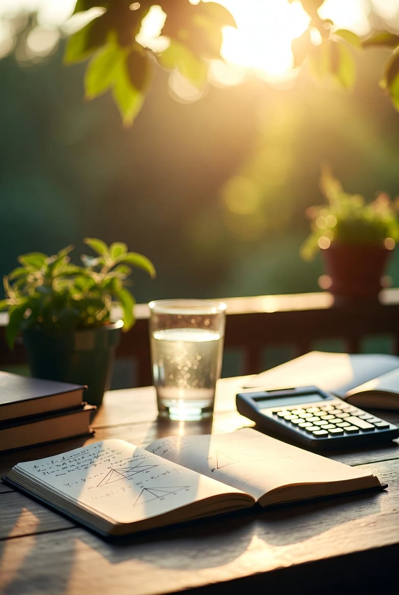 Ambiance studieuse d'été